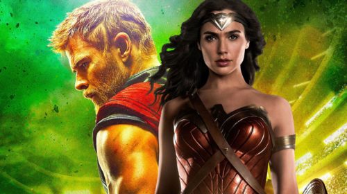 China  Box Office UP Date of Thor Ragnanok and  Justice league.