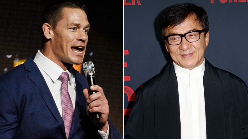 WWE’s John Cena teams up with Kung Fu legend Jackie Chan