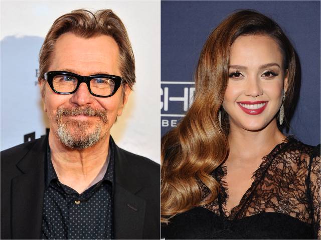 Gary Oldman and Jessica Alba come together for Killers Anonymous