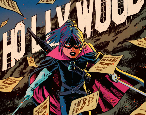 Mark Miller revealed the first look of the Hit girl Movie.