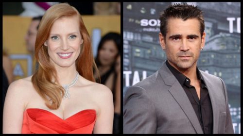 Breaking news – Collin Farell Joins Jessica Chastains EVE